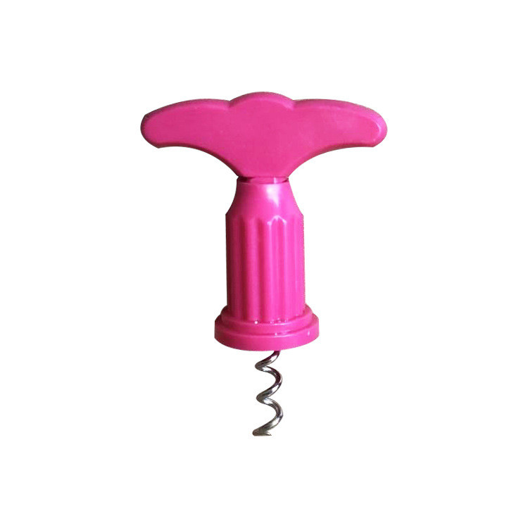 Colorful Plastic Red Wine Bottle Opener Wine Set Logo Customized