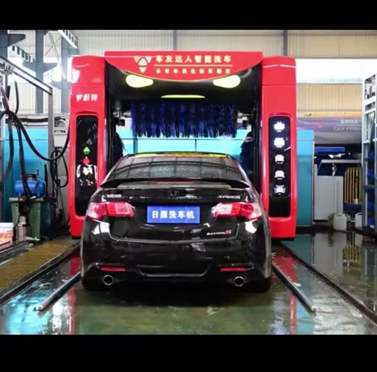 4 Modes Washing Fully Automatic Rollover Car Wash Machine OEM