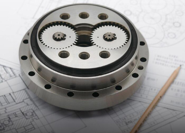 Two Stage Cycloidal Gearbox Reducer With Tooth Modifications Same As Nabtesco Rv