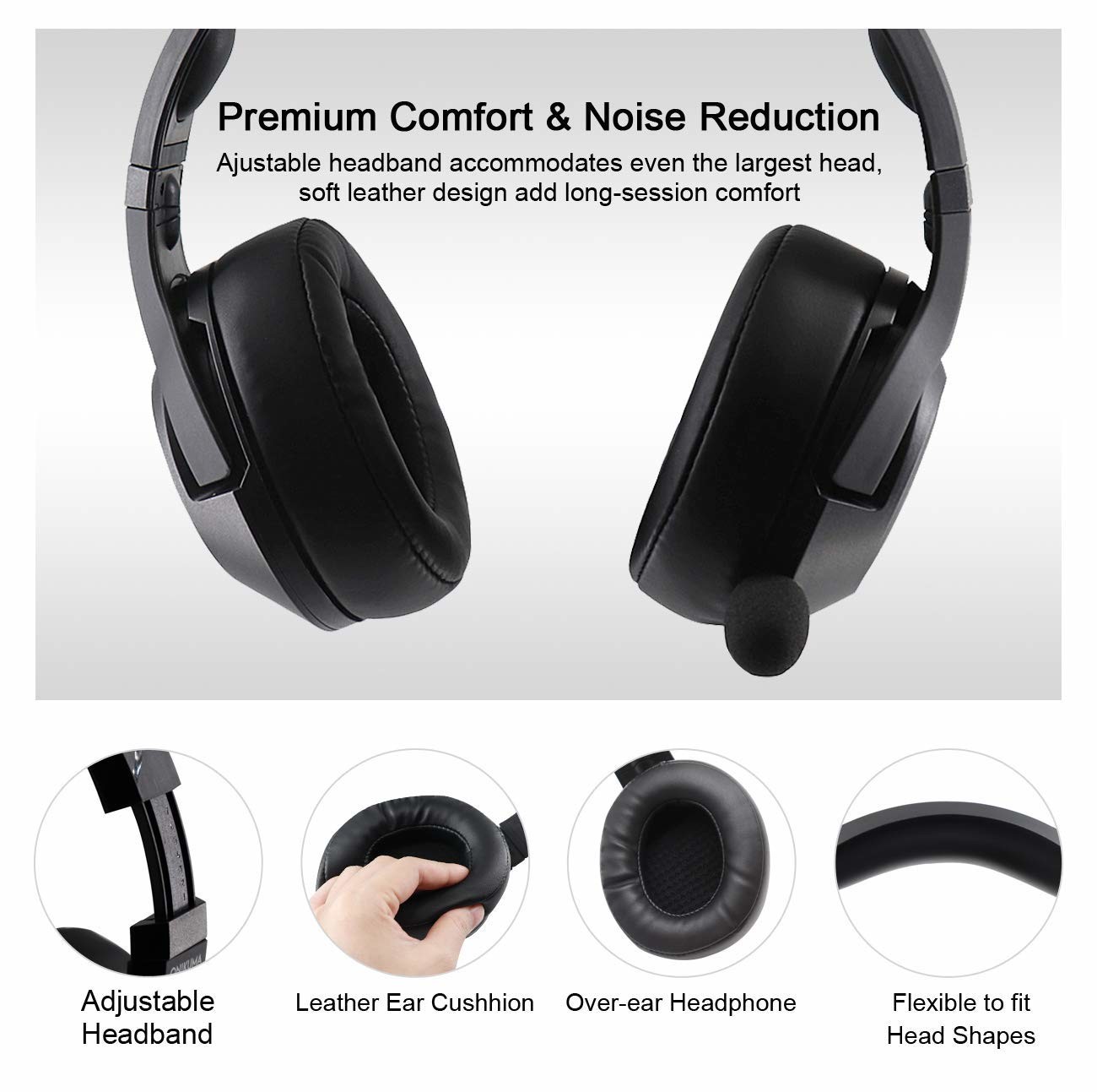 USB RGB Onikuma K9 2.2m Auriculares Gaming Headset