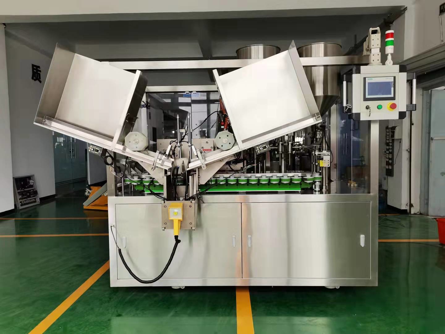 Cosmetic Cream Toothpaste Plastic Tube Filler Packaging Filling And Sealing Machine