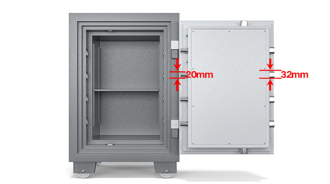 Customized Heavy Cement Fireproof Money Safe Box For Office