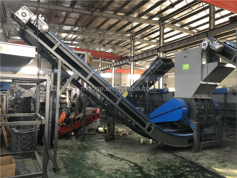 600-1500mm Plastic Shredder Machine , Aluminum Plastic Chipper Machine