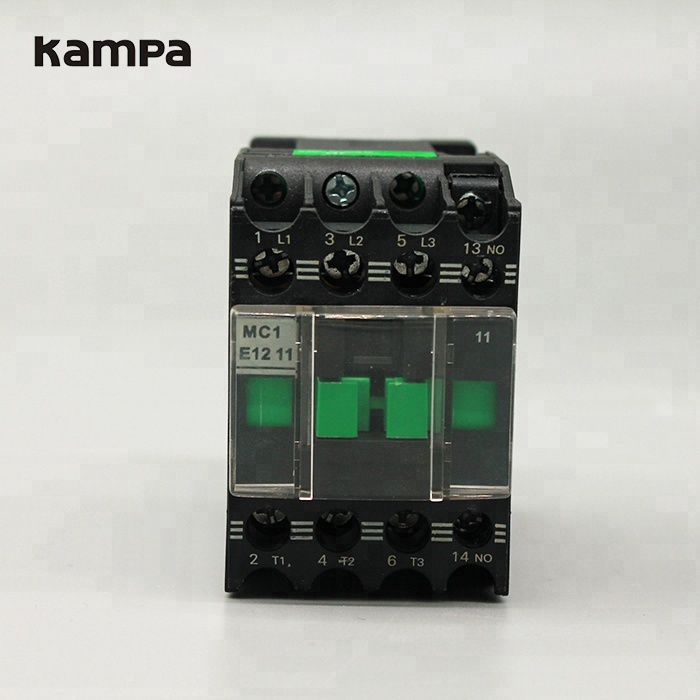 LC1-E12 220V 380V 12A 3P AC Contactor