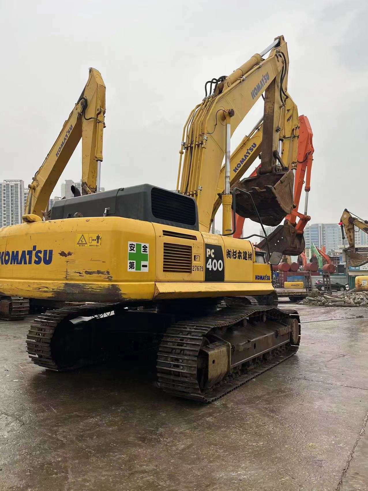 Original Komatsu PC450-8 Excavator with Original Hydraulic Pump and Cummins Engine