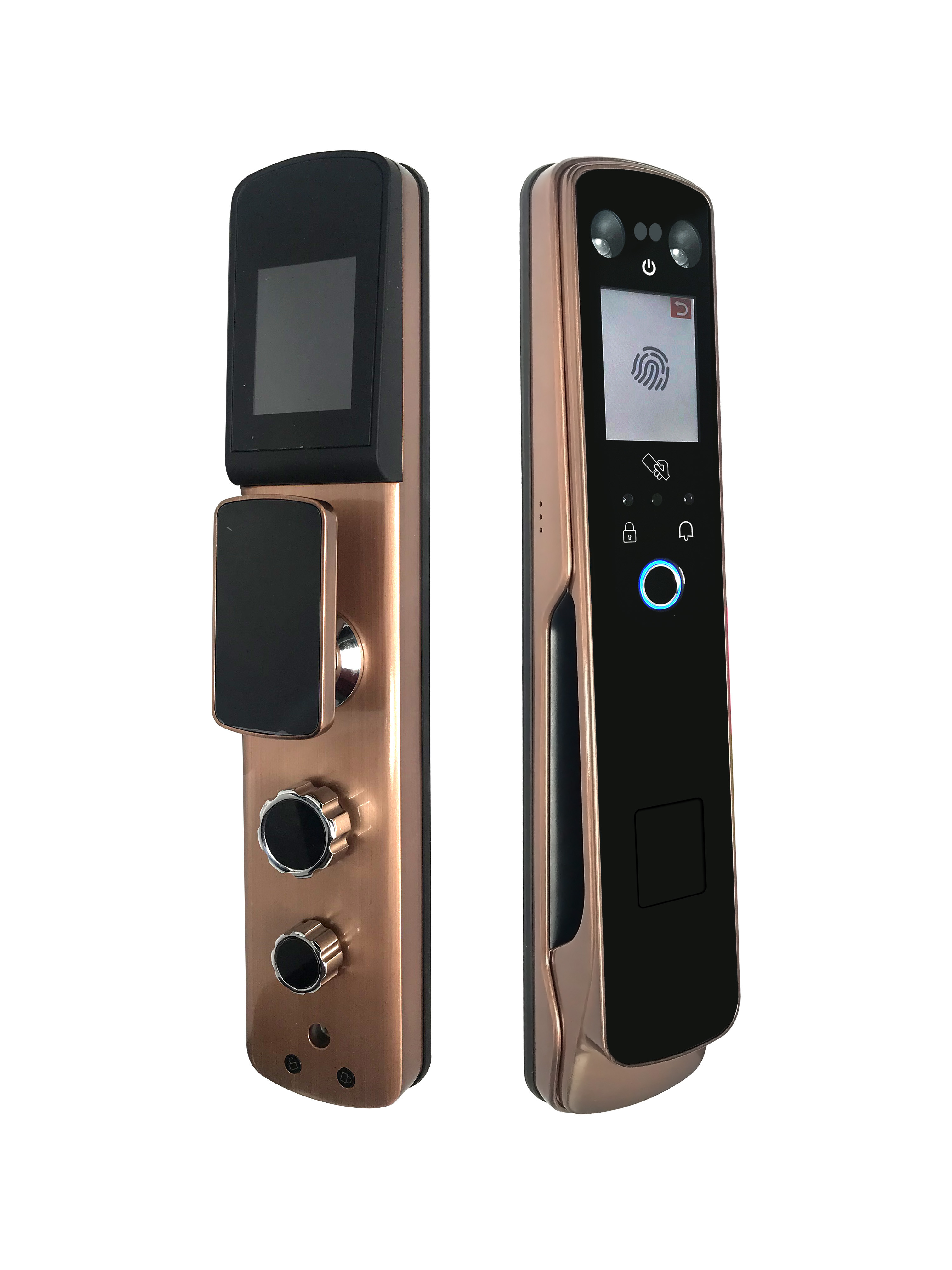 Multi Biometric Smart Fingerprint Door Lock Auto Unlock Palm Verification