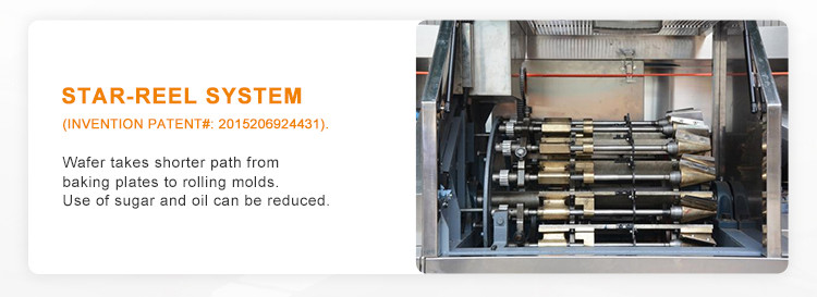 14kg / Hour Sugar Cone Production Line Commercial Industrial Food Maker Machine