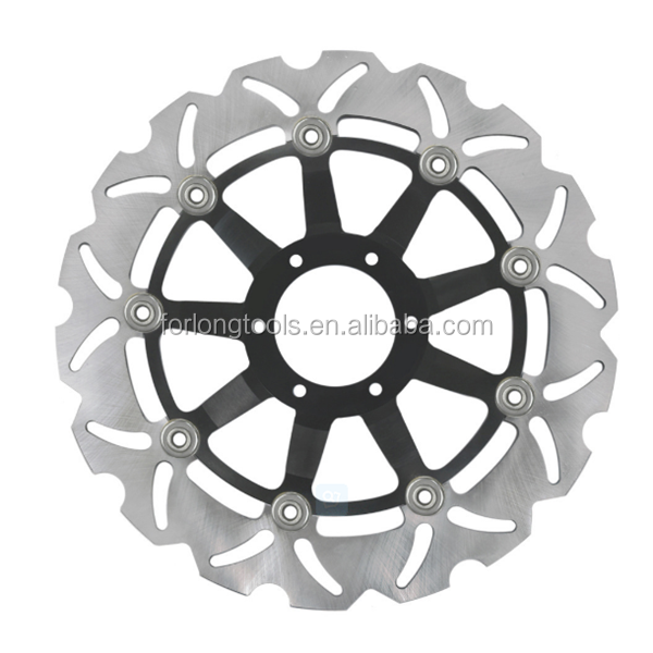 6 Mounting Holes 296MM Stainless Steel Motorcycle Floating Brake Disc Rotor for Honda CBR F 600 Crossrunner 800 VFR 800