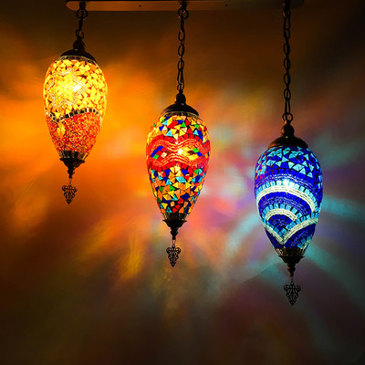 Bohemian chandelier Southeast Asian Cafe Restaurant Hotel Club Turkish chandelier(WH-DC-25)