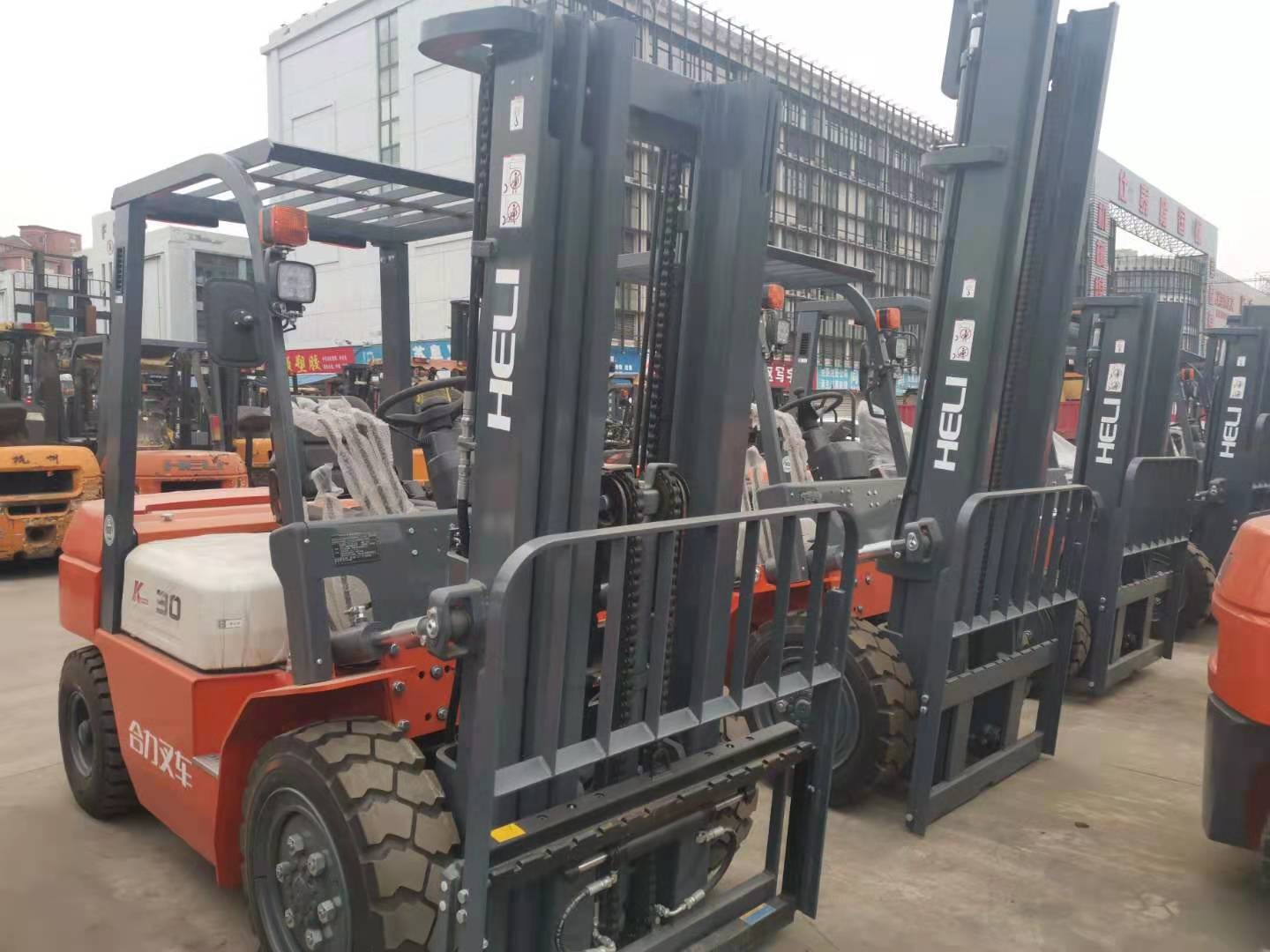 Japan Isuzu Engine Heli CPC30 3T Second Hand Forklift