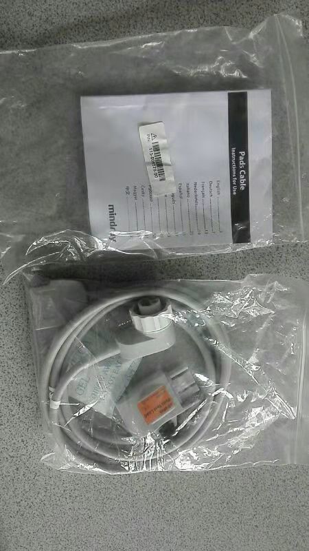 ISO13485 Ventilator Accessories Defibrillator Pads Cable With 50ohm Test Load