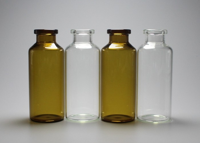 30ml Clear Or Brown Little Medication Tubular Glass Vial
