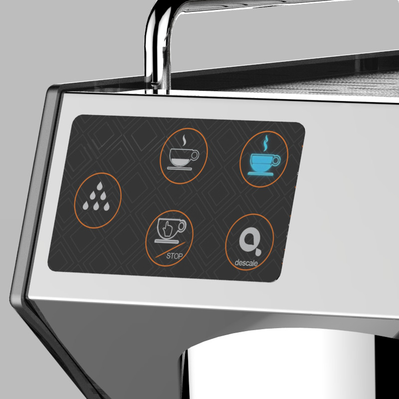 2850W Espresso Coffee Machines CRM3122 With LED illuminator