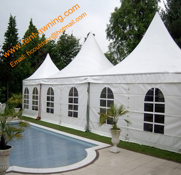 UV Resistance Fireproof Party Event Tent Wedding 5x5m Canopy Tent Pagoda