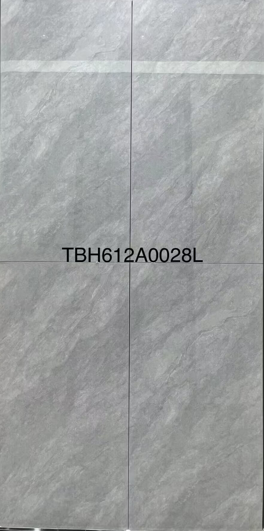 Carrara Ceramic Pocerlain Tiles Polished Glazed Glossy Gray Floor Wall Office 600x1200mm