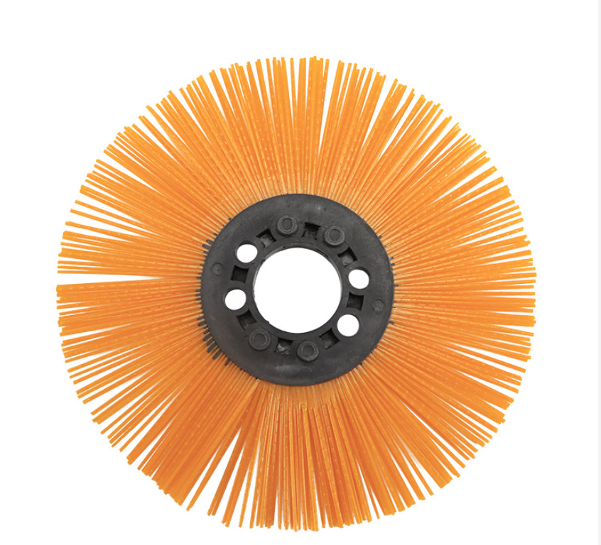 Disk Nylon Sweeper Street Wafer Flexible Road Brush