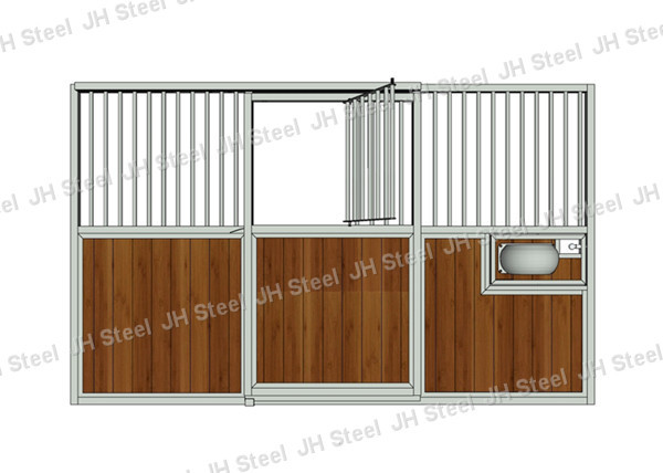 Mobile Field Horse Shelters Portable Horse Stable with sliding door