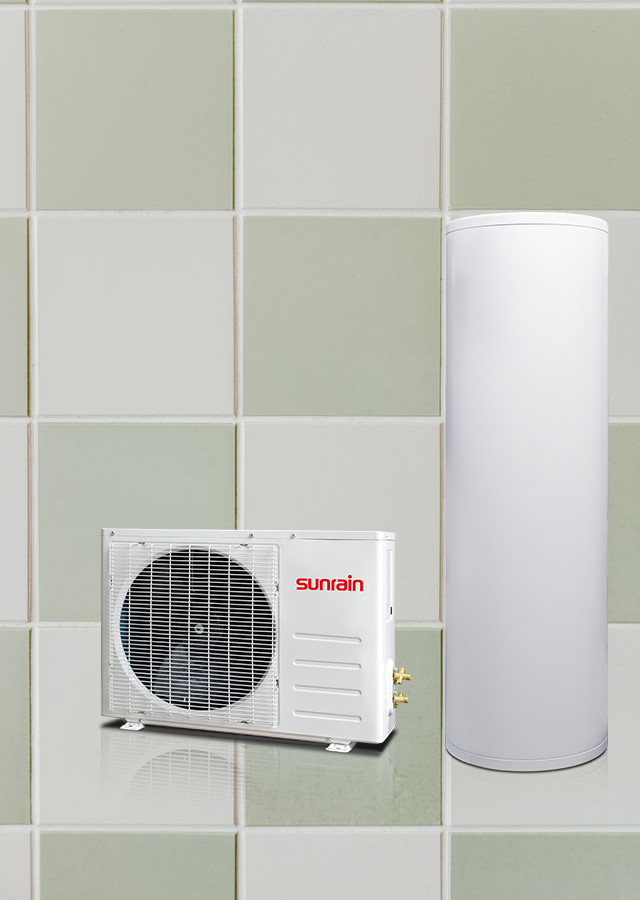 Freestanding R410a Hot Water Split Heat Pump Water Heater 4.8KW