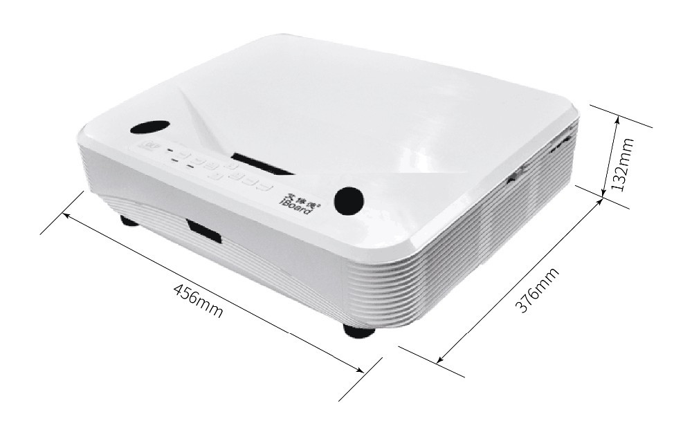 Ultra Short Throw Laser Projector DLP Laser Projector 3600lm 4000lm For Home/School