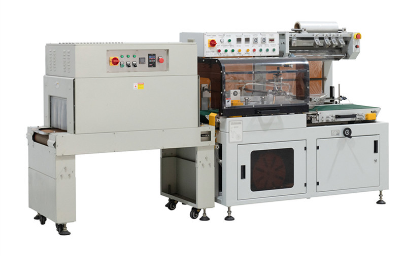 PE Film Heat Tunnel Shrink Wrap Machine Thermal Automatic Horizontal Sealing