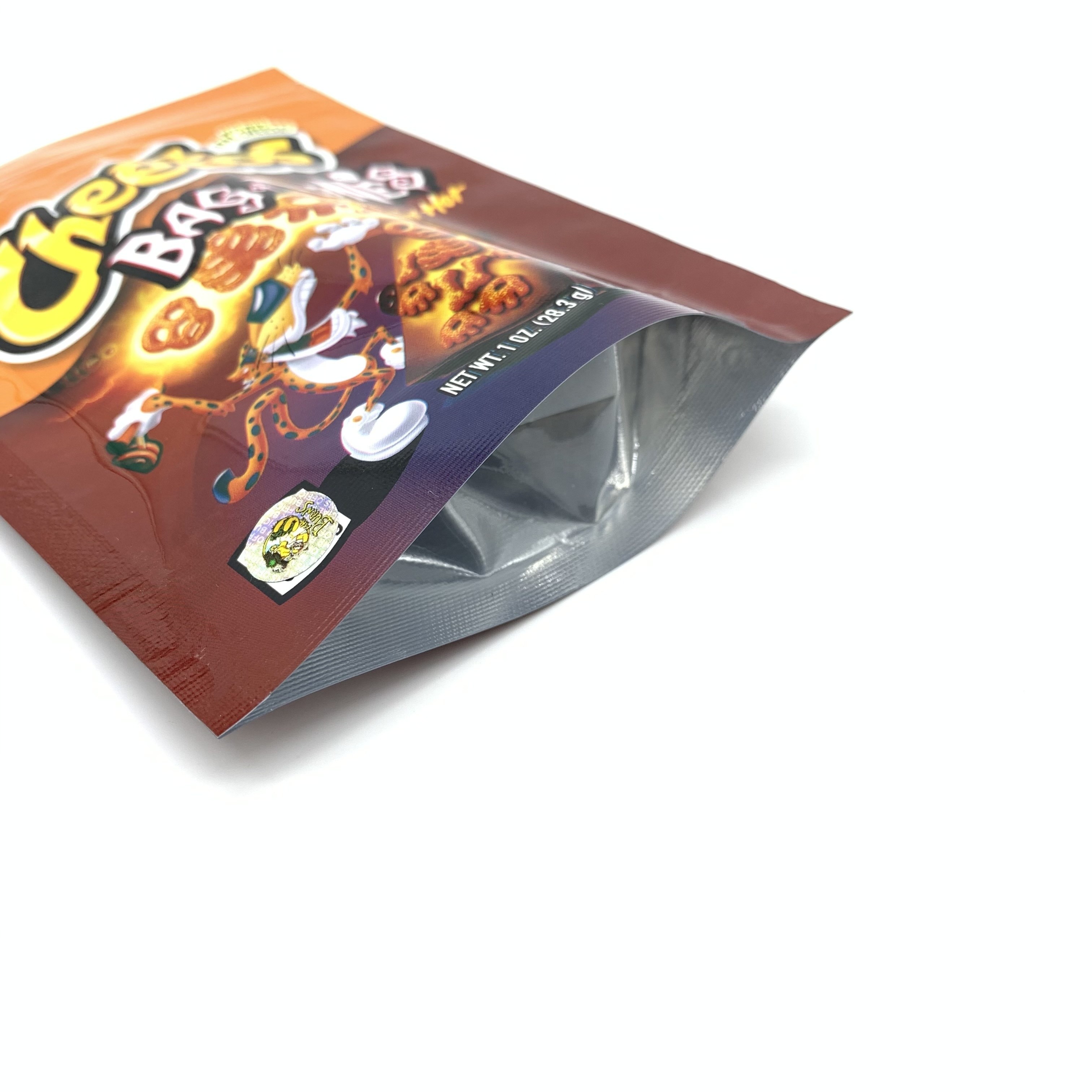 Chips Packaging Smell Proof Mylar Bag Banana Potato Dried Slice Foil Stand Up Zipper Bag