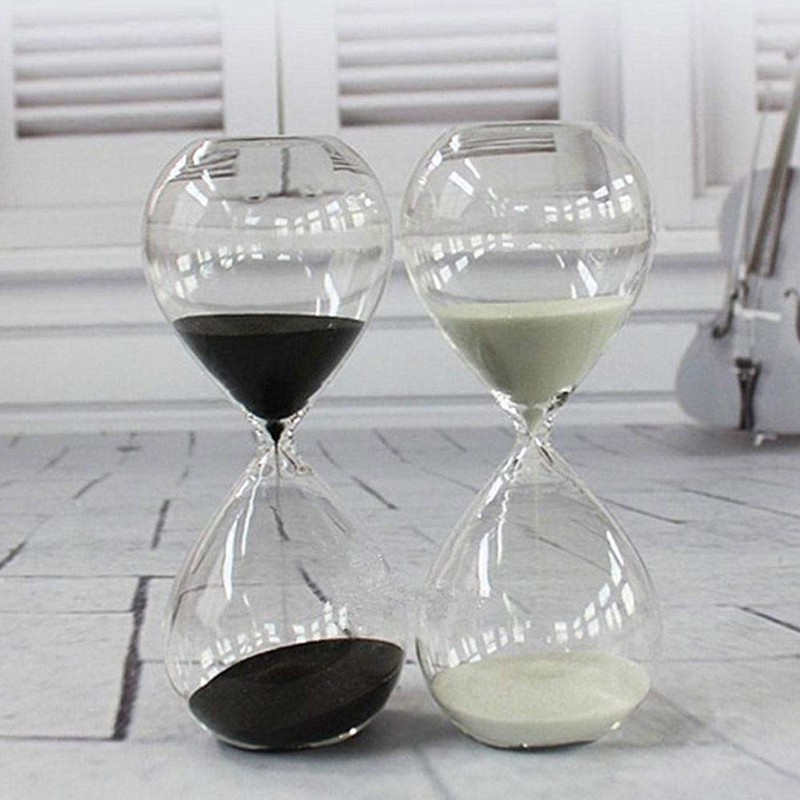 15 30 60 Minutes Glass Hourglass Sand Timer Size Customized
