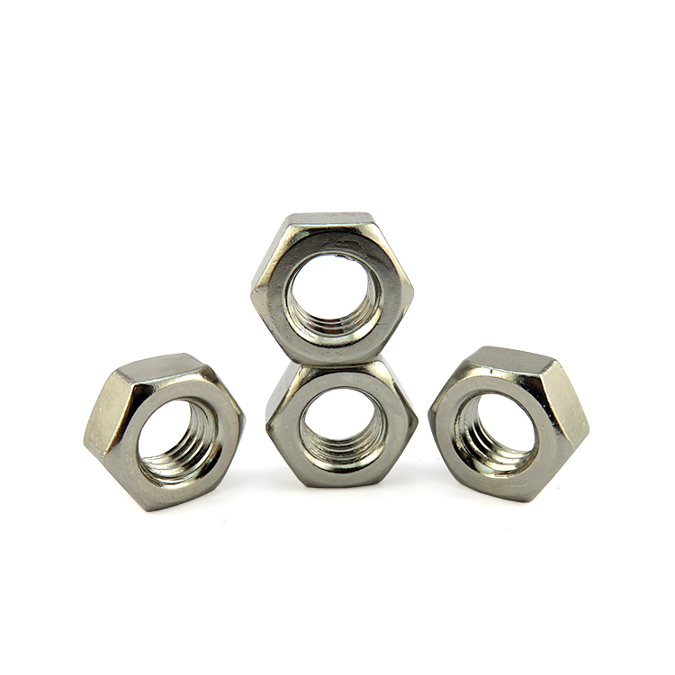 Stainless Steel 304 M8 Hex Head Nut with RoHs Certification and Customized Performance