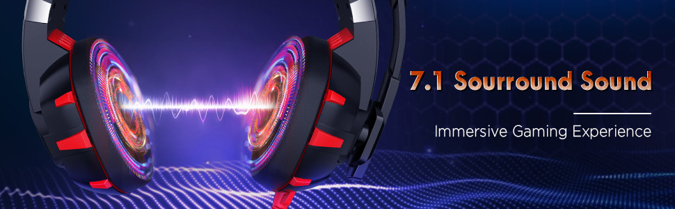 Omnidirectional 2.2m Wire PS4 Gaming Headphone Onikuma K2 PRO