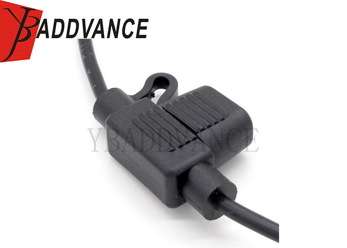 Waterproof Type Auto Wiring Harness Inline Fuse Holder With 2mm2 Cables For Medium Blade