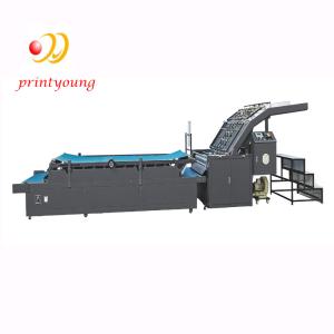 China Semi Automatic Flute Laminating Machine With High Desktop Art on sale