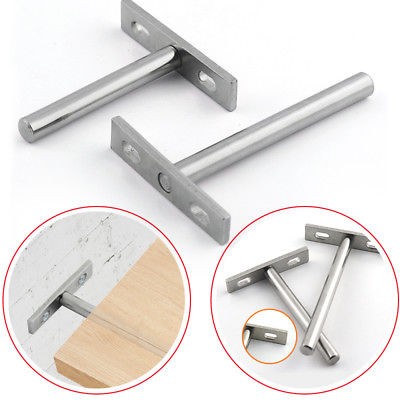 Industrial Metal Hook Iron Shelf Bracket Hung Bracket for 4-6mm Thickness and Durable