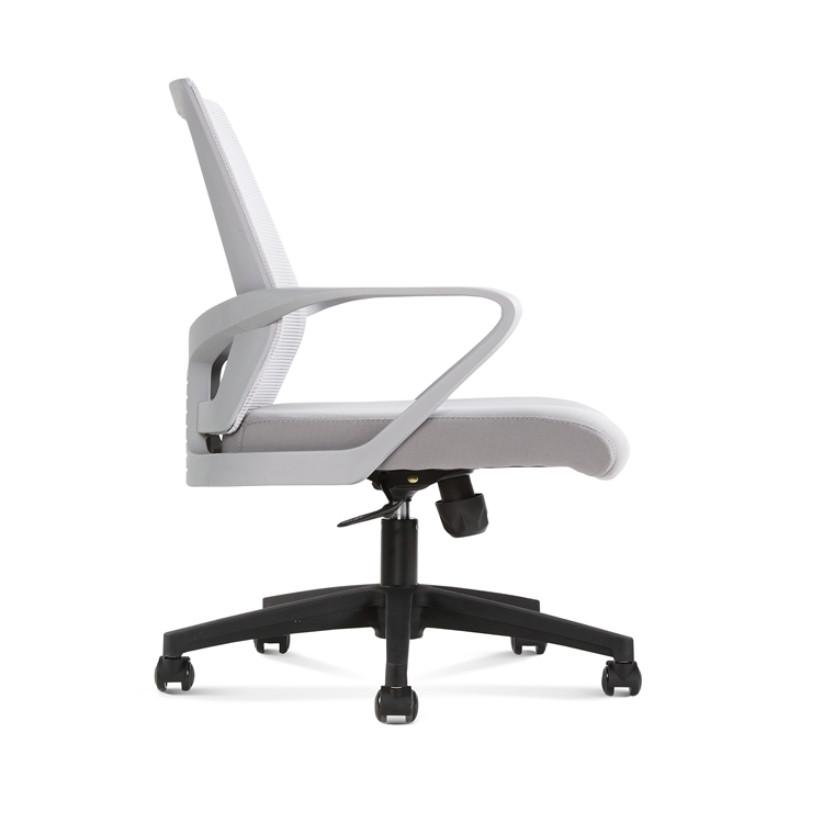 Mid Back Gray Ergonomic Mesh task Chairs, with Lumbar Support put in home