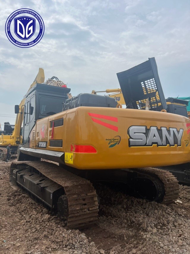 Used Sany SY365H 36.5 Ton Construction Equipment Advanced Working Mode Selection