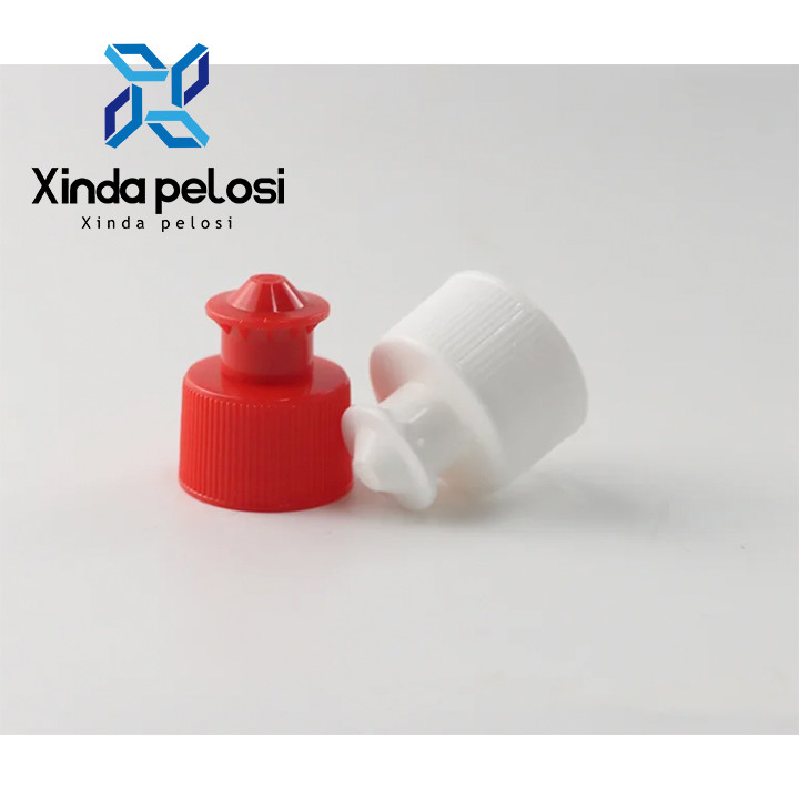 28 410 24 410 28 400 Push Pull Cap For Water Bottles Detergent Cap Cosmetic Packaging Plastic