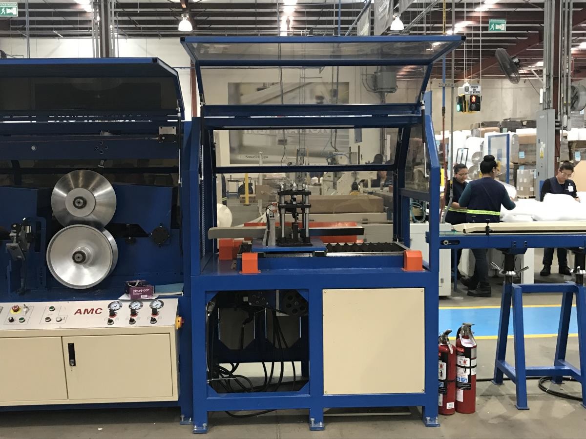 Automatic Paper Edge Protector Machine 32KW High Speed 70m/min