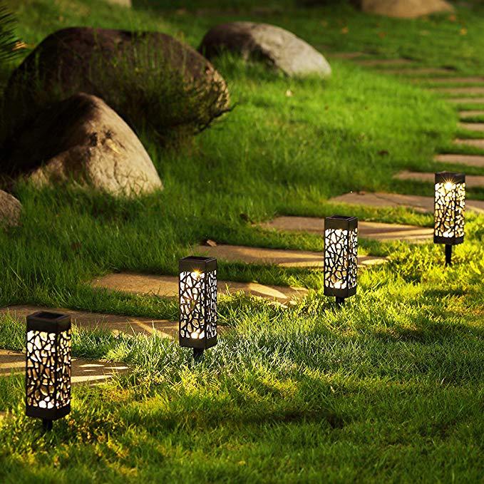 Solar Powered LED Garden Lights