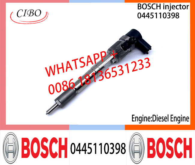 BOSCH injetor 0445110398 Common fuel Injector 0445110398 0986435247 15710-68L00 for Suzuki 1.3DDis Engine