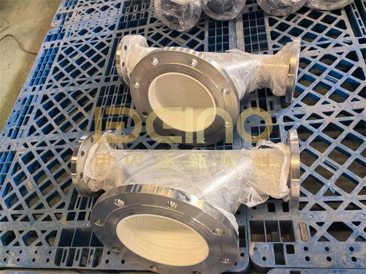 Ceramic Lined Composite Y-type Tee Pipeline Connections