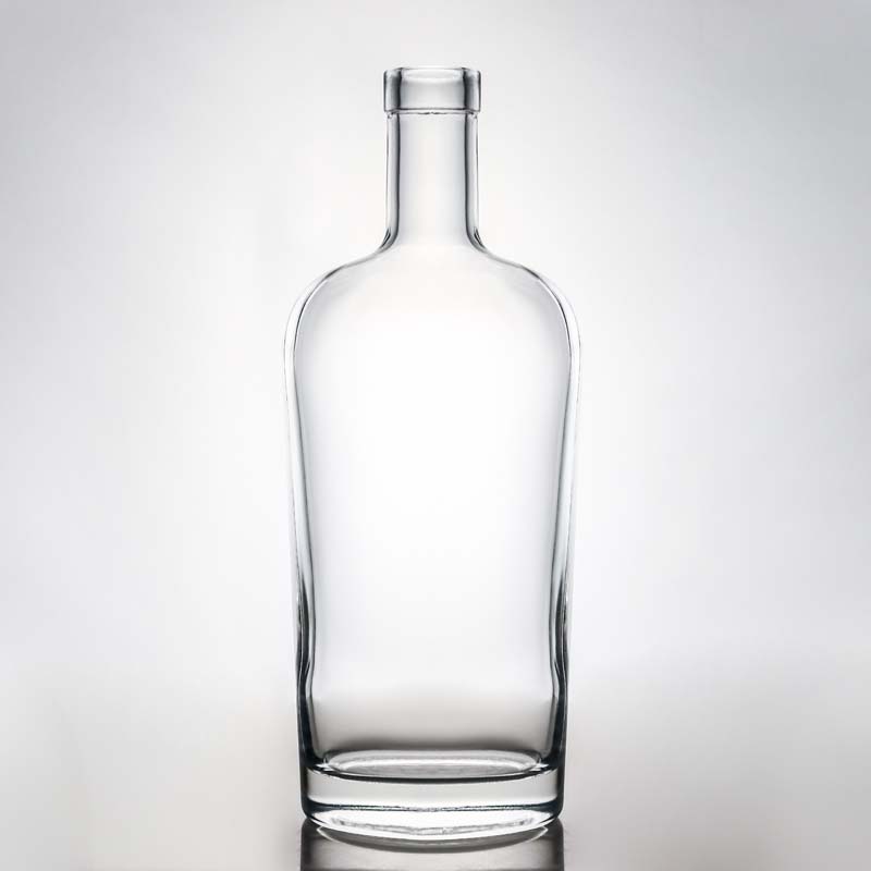 Decal Surface Super Flint Glass Bottle for Whisky Gin 700ml 750ml 1000ml Capacity
