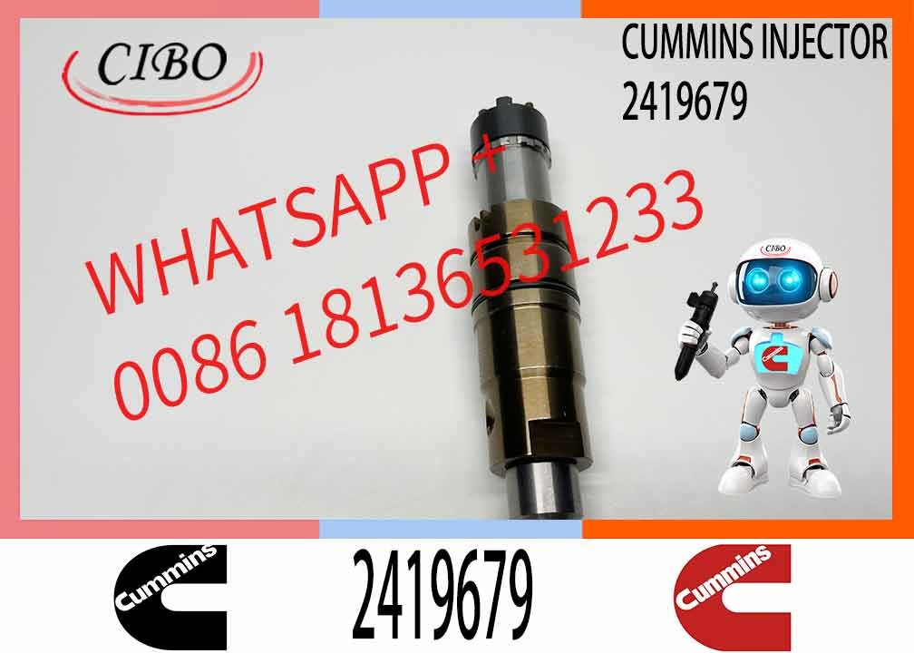NINE Brand High quality Diesel Common Rail Diesel Injector 2419679 Fuel injector 2419679