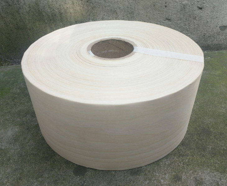 Yellow Poplar Profile Wrapping Veneer American Tulipwood Veneer Rolls for Furniture Doors Wood Mouldings