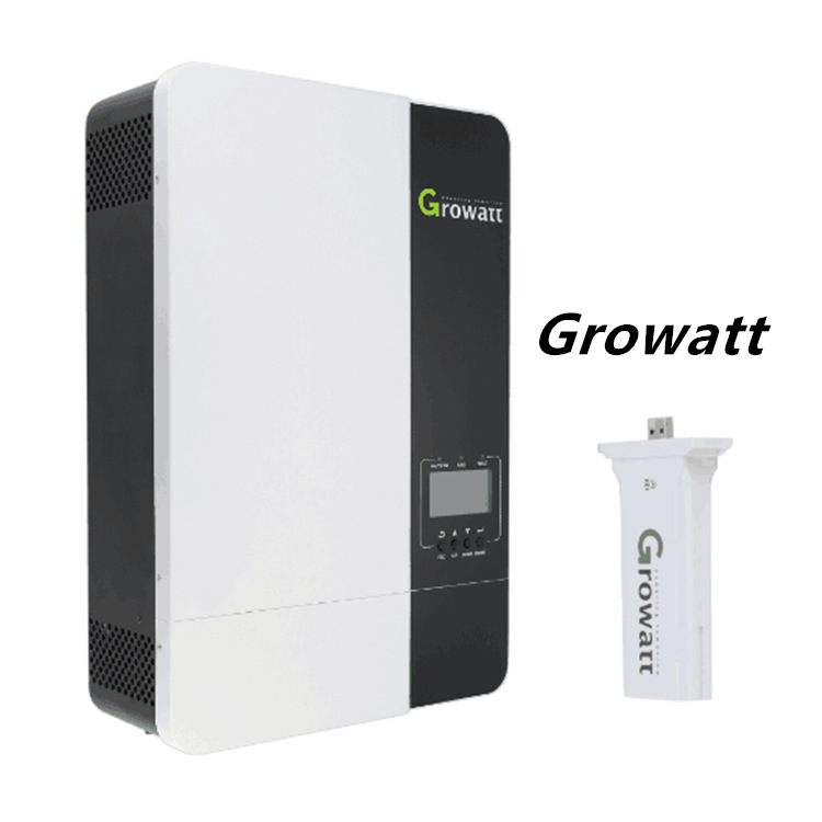 Wholesale Price Growatt Spf 5000Es Solar On Grid Inverter 3Kw 5Kw 10Kw 15Kw 20Kw On Grid Solar Inverter On/Off Grid Ph3000