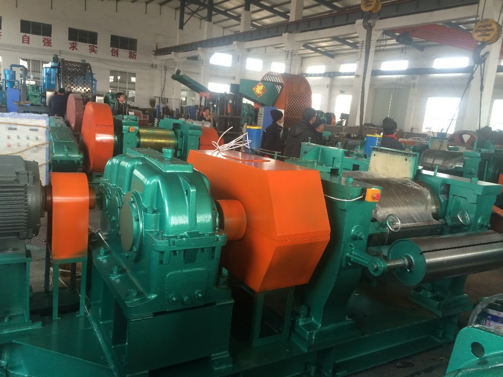 480mm Reclaimed Rubber Machine Sheet Making Machine Rubber Refining Mill
