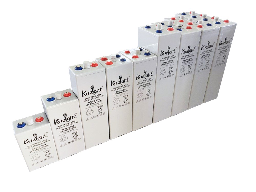 Telecom Electric Power Station Solar Gel Battery 2v 1000ah Opzv Tubular Gel Battery