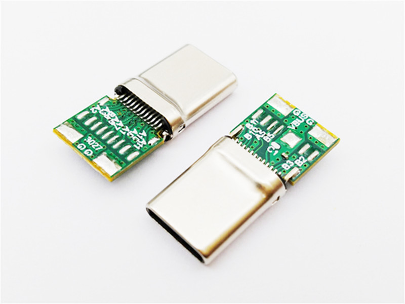 USB3.1 Type-C Connector,USB3.1 C Type, SMT, Plug, HULYN