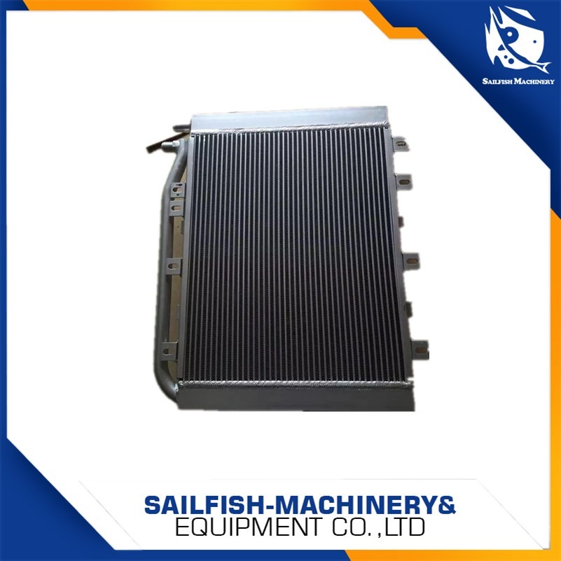 Hot sale good quality PC120-6 PC200-5 PC200-7 PC400-7 oil cooling radiator for KOMATSU excavator
