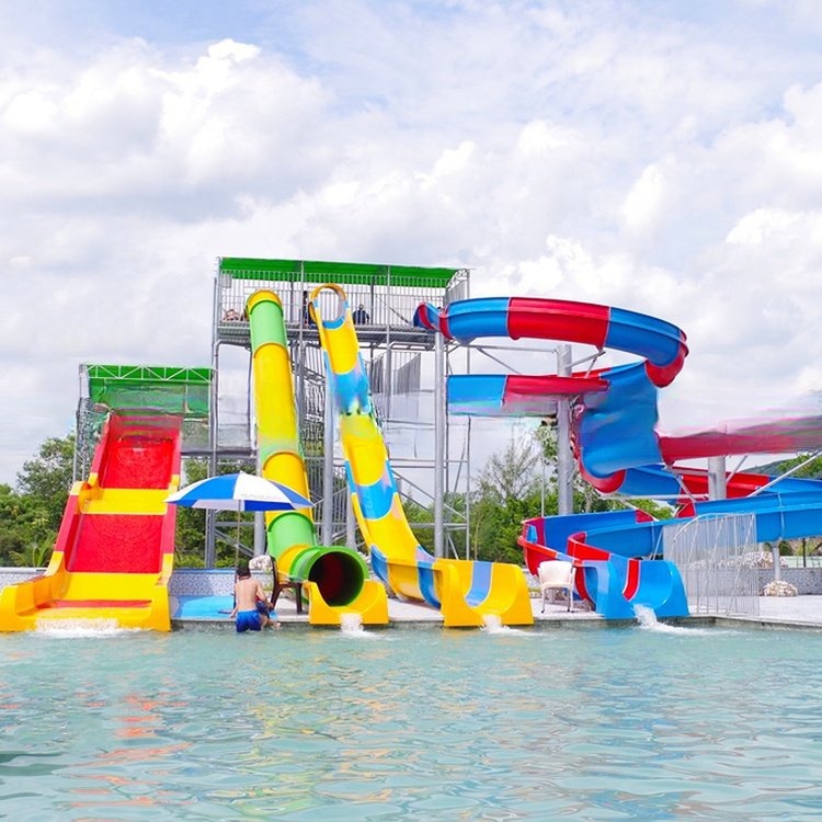 Fiberglass Body Water Slide Pipe for Amusement Water Park