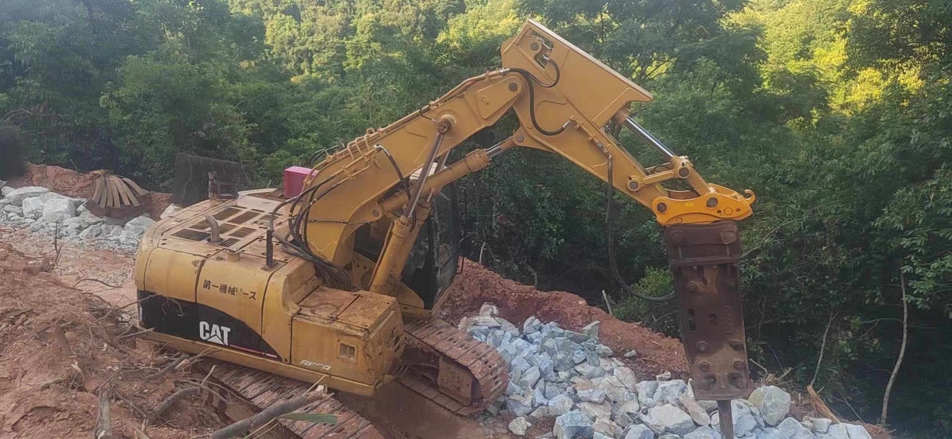 High strength Excavator tunnel boom short boom excavator long reach arm for excavator for cat hitachi komatsu zoomlion