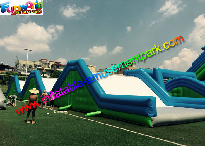 Amazing Insane Inflatables Obstacle Course / Humps Obstacle For Kids Durable