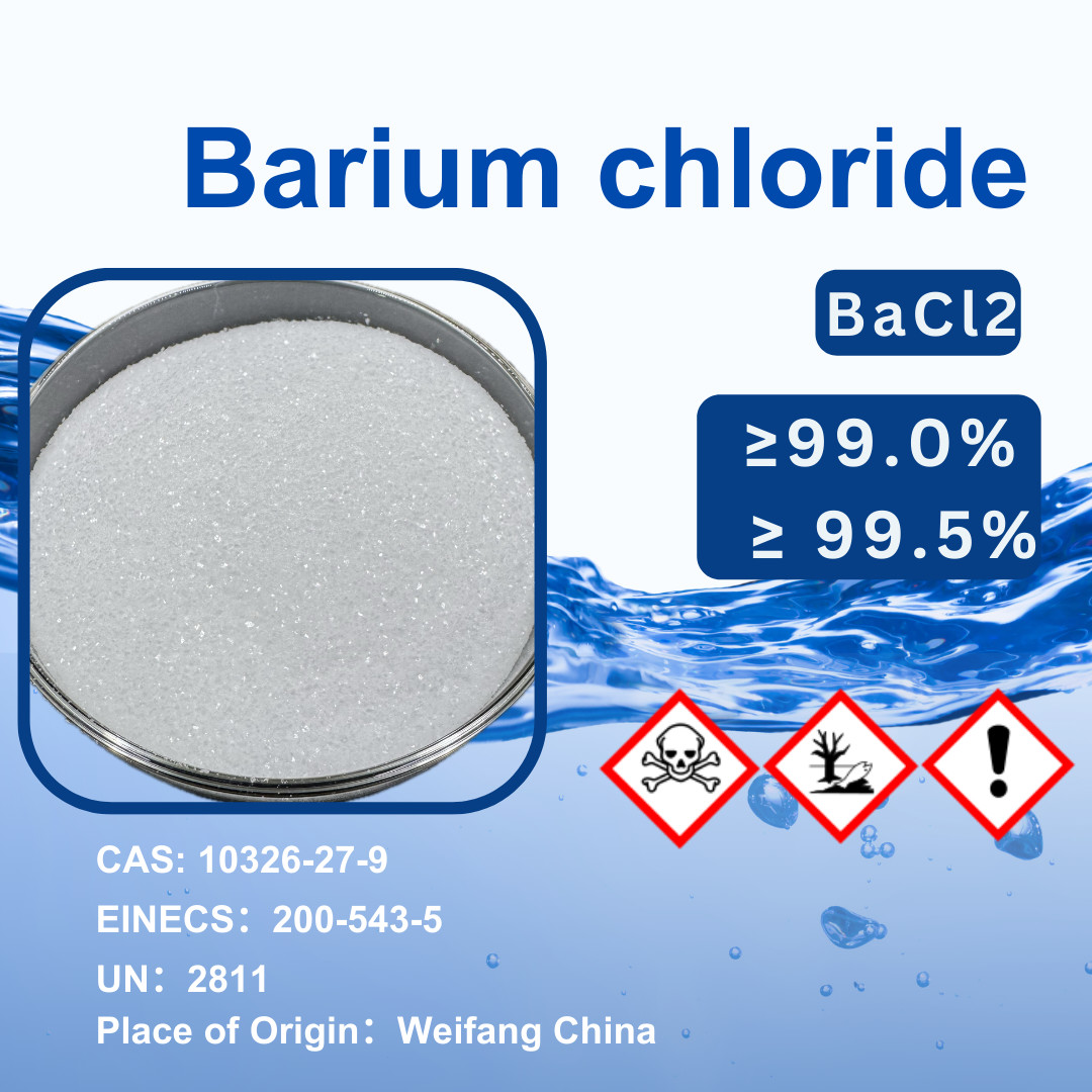 Premium Barium Chloride BaCl₂ Suitable for Water Treatment Metal Processing cas 10326 27 9